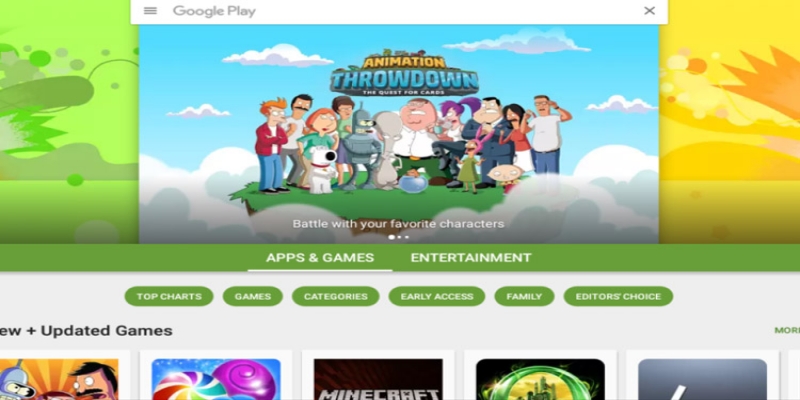 گوگل پلی برای سیستم عامل کروم عرضه شد