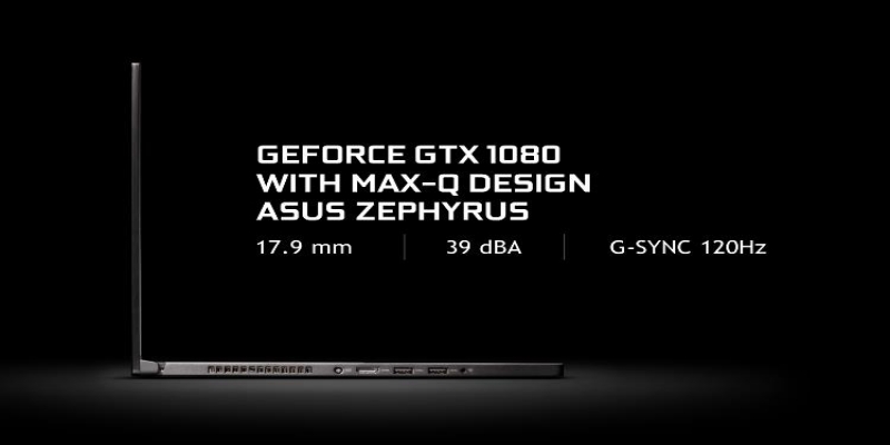 مشخصات سخت افزاری لپ تاپ گیمینگ فوق باریک ROG Zephyrus ایسوس اعلام شد