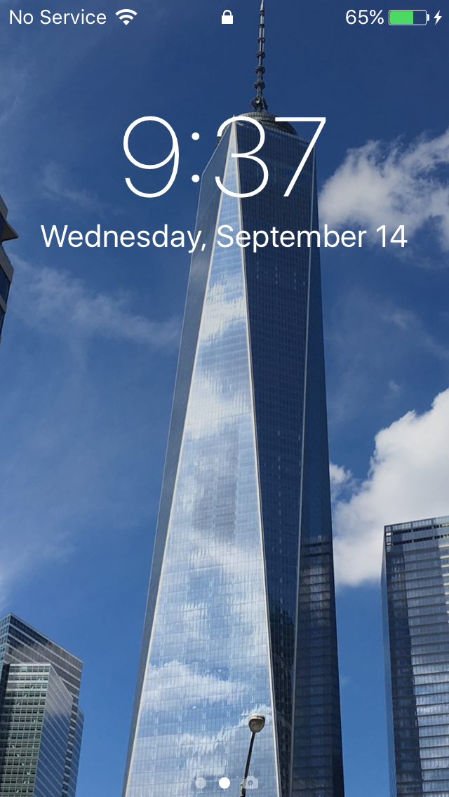تغییر تنظیمات صفحه قفل iOS 10