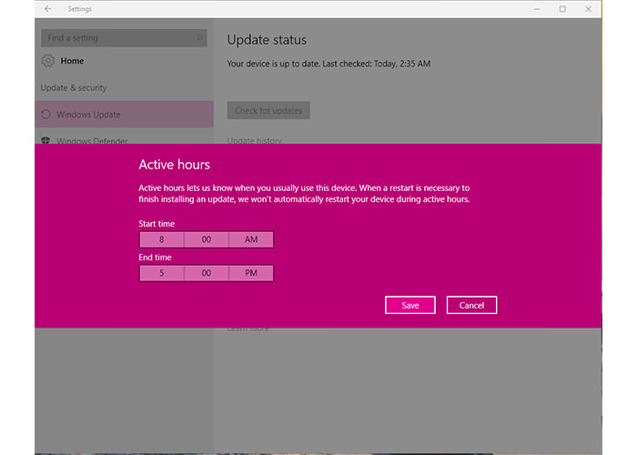 غیرفعال کردن تنظیمات ویندوز 10