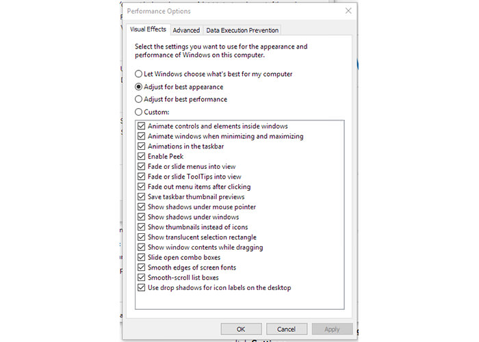 غیرفعال کردن تنظیمات ویندوز 10