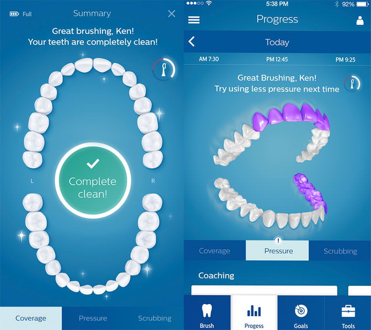 مسواک بلوتوثی flexcare