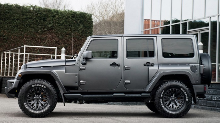 جیپ تیون شده افضل خان