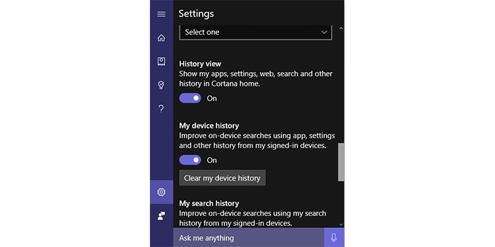 غیرفعال کردن تنظیمات ویندوز 10
