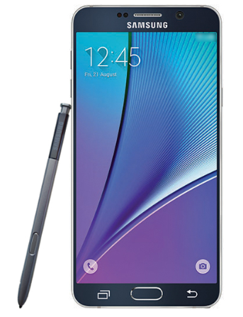 Samsung Galaxy Note 5 press render